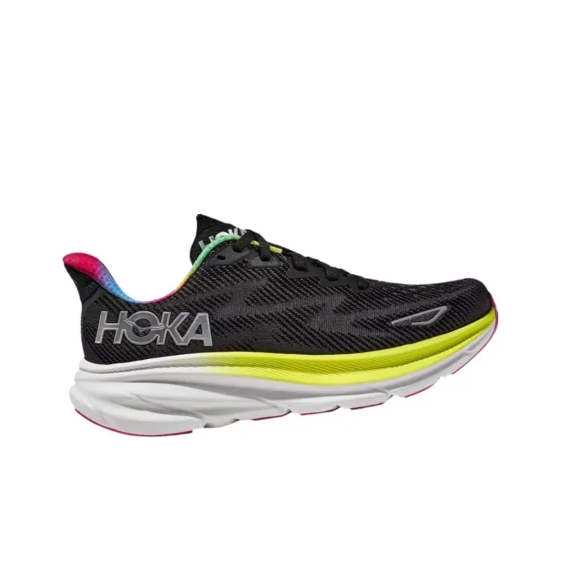 HOKA ONE ONE Clifton 9 Black All Aboard Multi Color-1