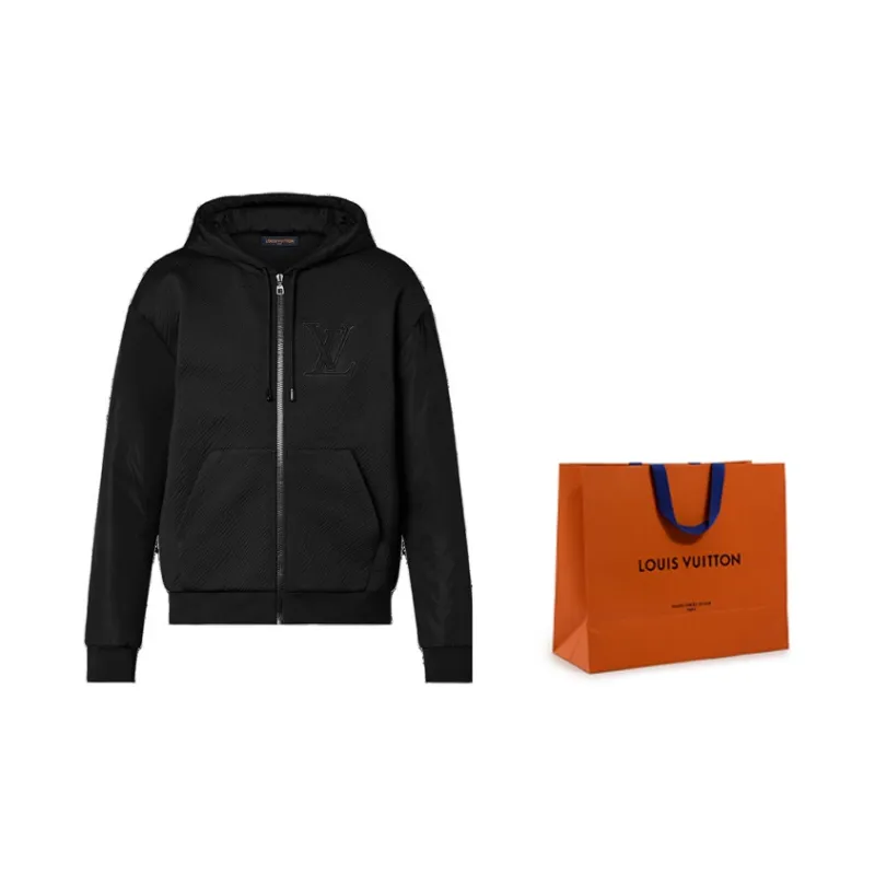 LOUIS VUITTON Sweatshirt Men's Black-1