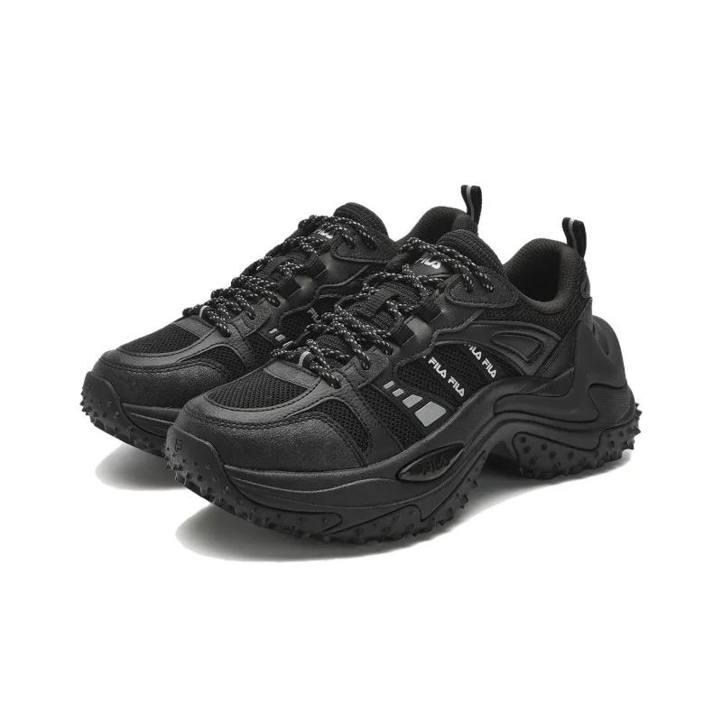 FILA SOFIA 3 Abrasion Resistant Coverage Low Top Casual Shoes Women's Black-1