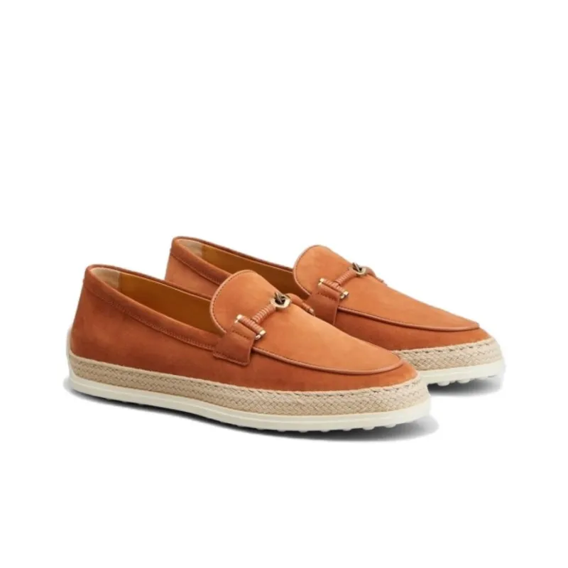 TOD'S Gomma Leather Espadrilles-2