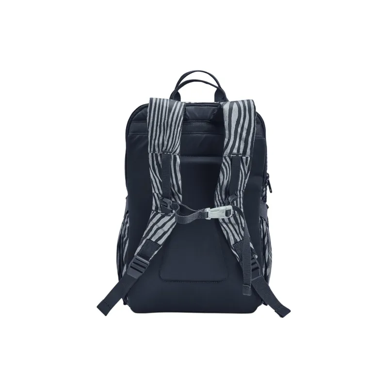 Under Armour Polyester Backpack Women's Deluge Gray & Harbor Blue-1