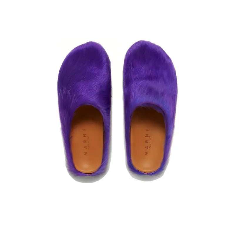 MARNI Fussbett Sabot 'Light Violet'-3