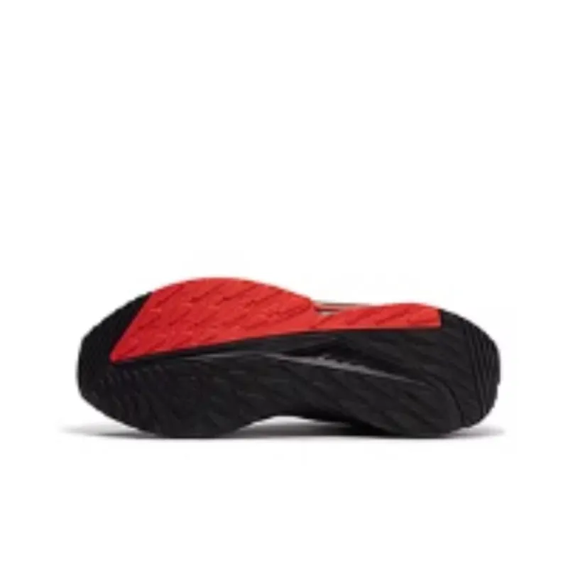 361° Abrasion Resistant Waterproof Lightweight Low Top Trail Running Shoes Men's Black Red-3