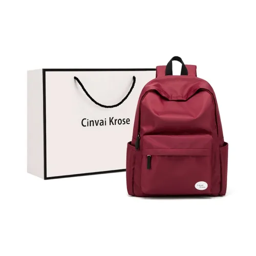 Simvay Clos Backpacks Red Includes Brand Shopping Bag