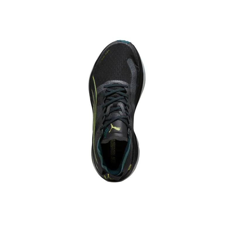 PUMA ForeverRun Nitro Winter Black Malachite Yellow-3