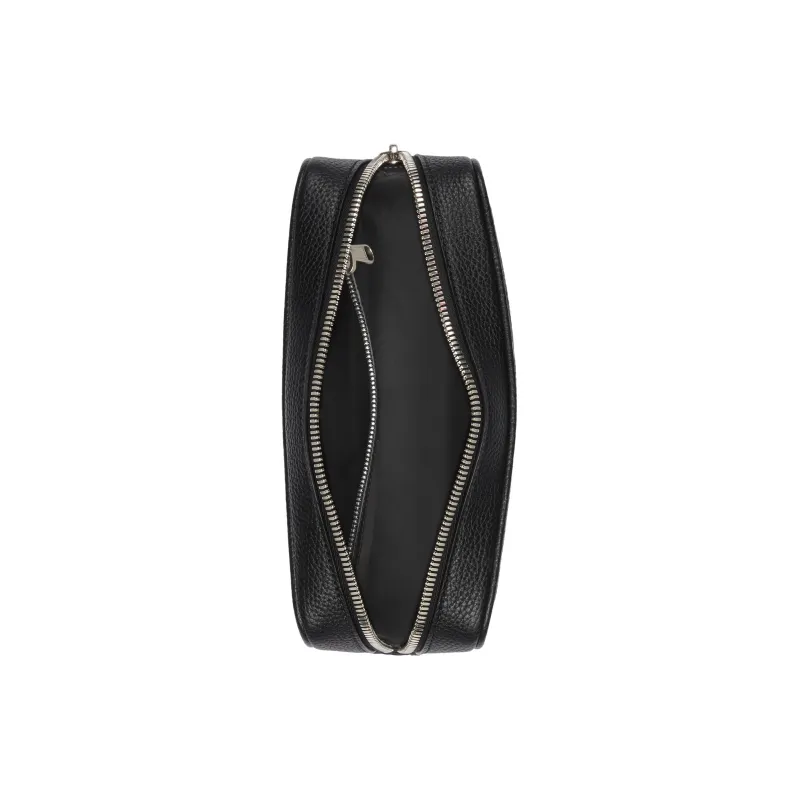 GUCCI Leather Toiletry Bag Men's Black-5
