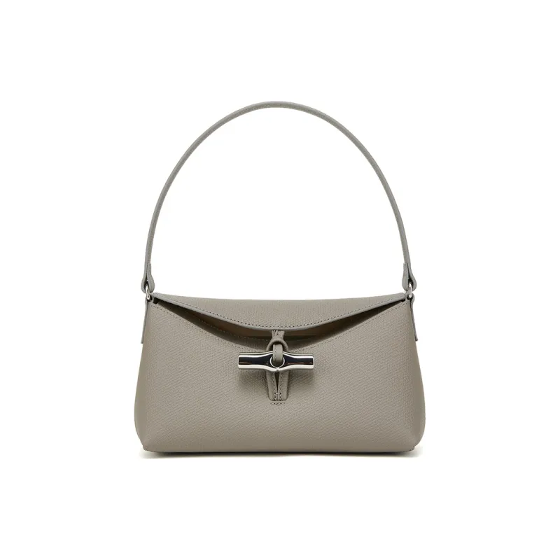 LONGCHAMP Small Roseau Leather Tote Bag-0