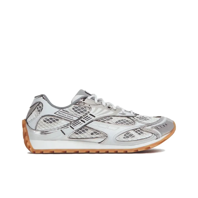 Bottega Veneta Orbit Silver White-2
