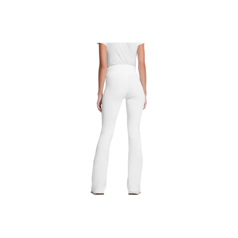 GUESS Eco Allie Bootcut Leggings Casual Pants Women's White-1