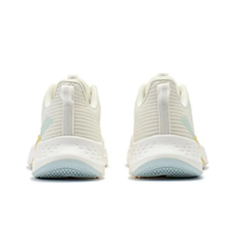 361° Volcano SE Anti Slip And Wear Resistant Breathable Low Top Running Shoes Women's White Yellow-2