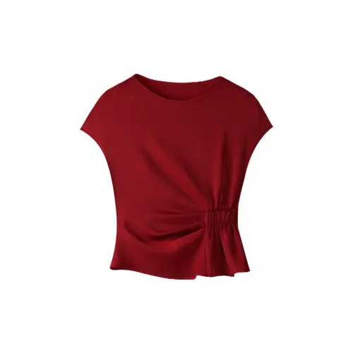 Dane Chiffon Shirt Women's Cherry Red