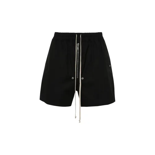 RICK OWENS Casual Shorts Men Black