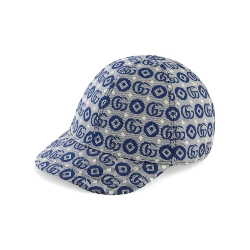 GUCCI Double G Cotton Baseball Cap-0