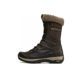 MEINDL Novara Anti Slip Wear Resistant Mid Top Outdoor Shoes Women's Dark Brown