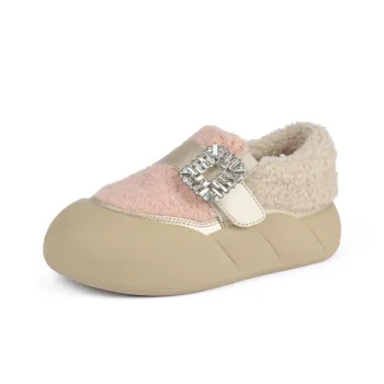 D FUSE SCANDINAVIA Warm And Wear Resistant Coverage Low Top Casual Shoes 4..5cm Women's