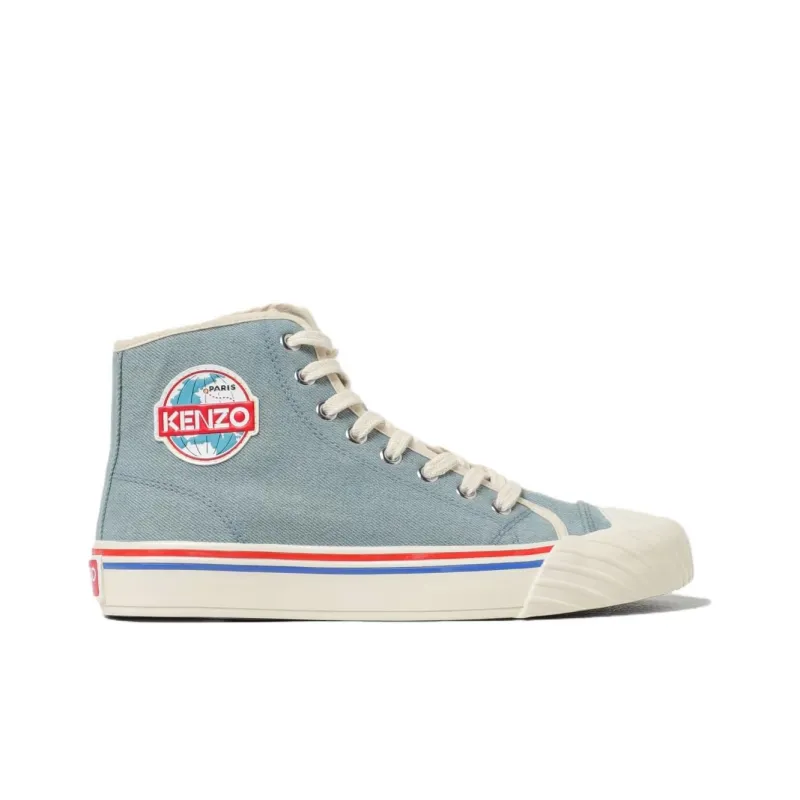 KENZO Logo patch High top Sneakers Women's-1