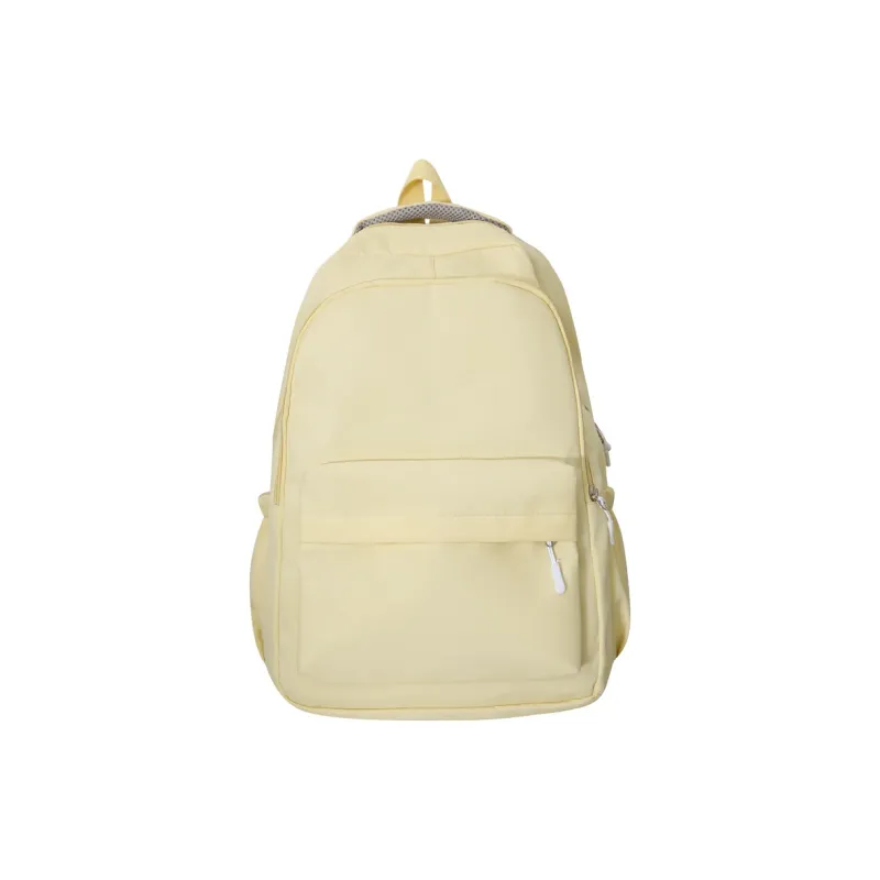 Deli Bear Nylon Backpack Regular Unisex Gray/White/Blue/Black/Neon Green/Green/Yellow-0