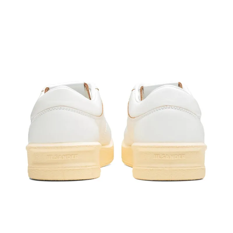 JIL SANDER Lace-up Leather Sneakers-4