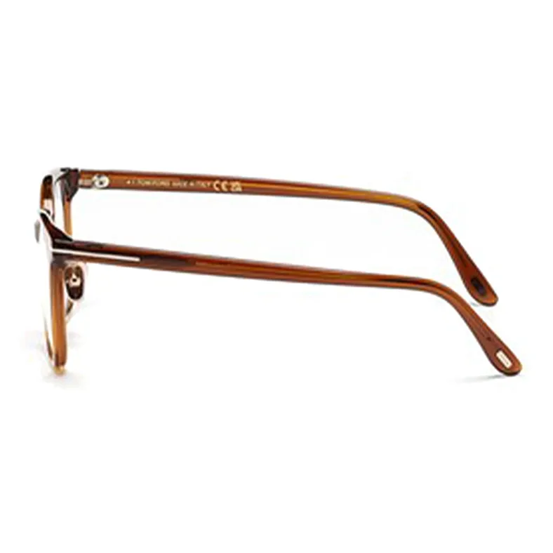 TOM FORD Acetate Square Eyeglass Frames Unisex Yellow-2