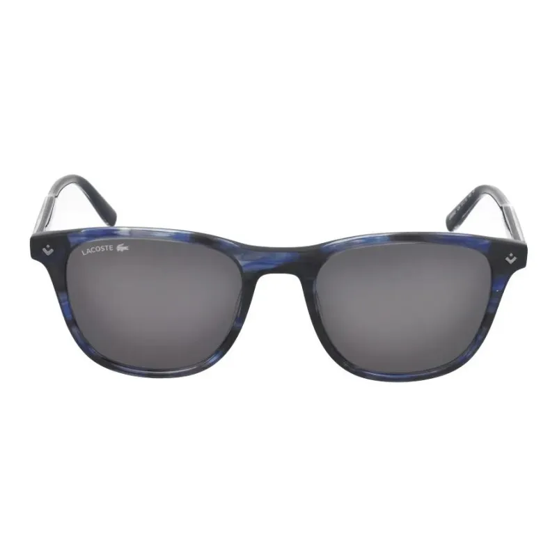 LACOSTE Square Sunglasses Men's Blue-0