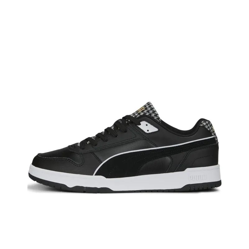 PUMA RBD Game Anti Slip Wear Resistant Low Top Skateboard Shoes Unisex Black-0