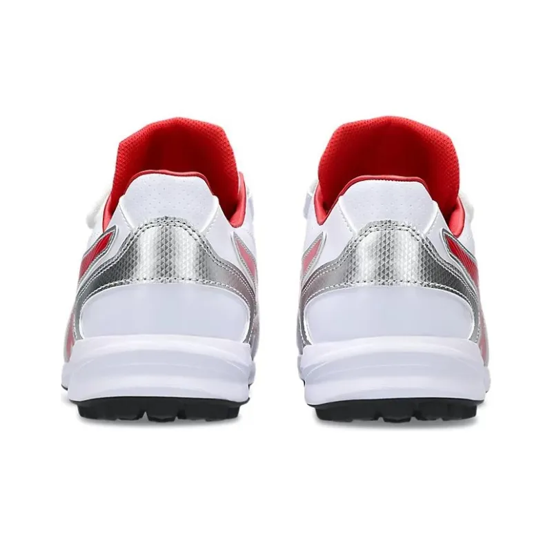 Asics NEOREVIVE 3 Low Top Training Shoes Unisex White Red-4