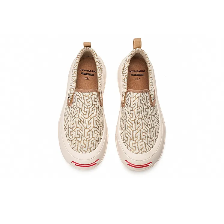 Joy&Mario Loafers Unisex Apricot/Black-3