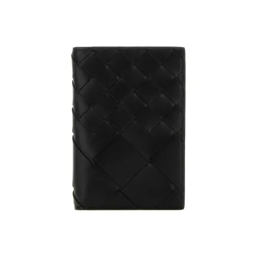 Bottega Veneta Calfskin Wallet Men's Black