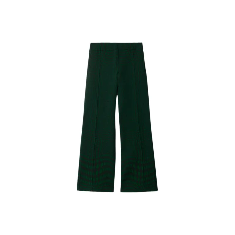 Burberry Knitted Sports Pants Men's Green-1