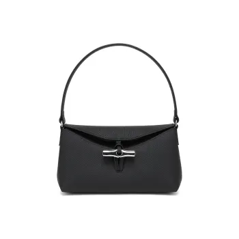 LONGCHAMP Small Roseau Leather Shoulder Bag