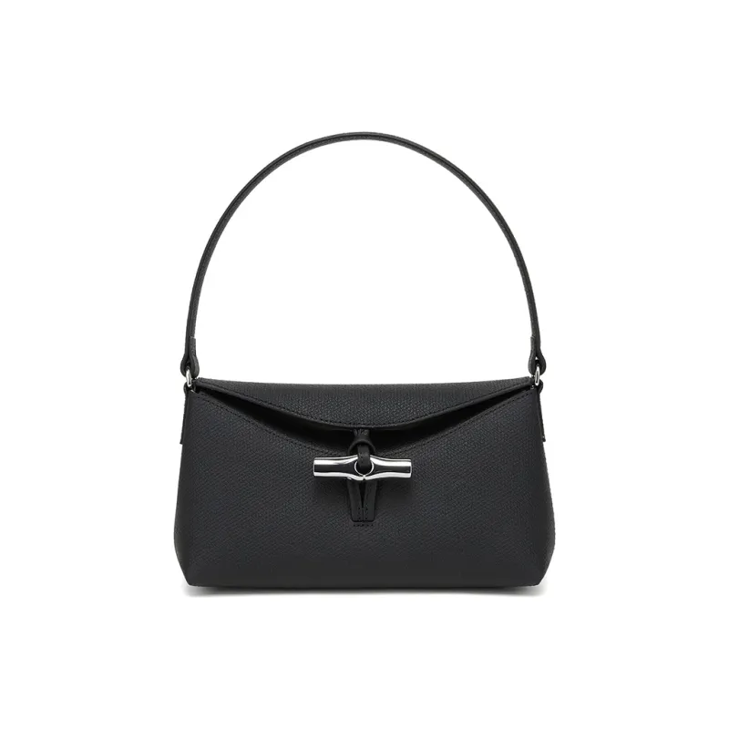 LONGCHAMP Small Roseau Leather Shoulder Bag-0
