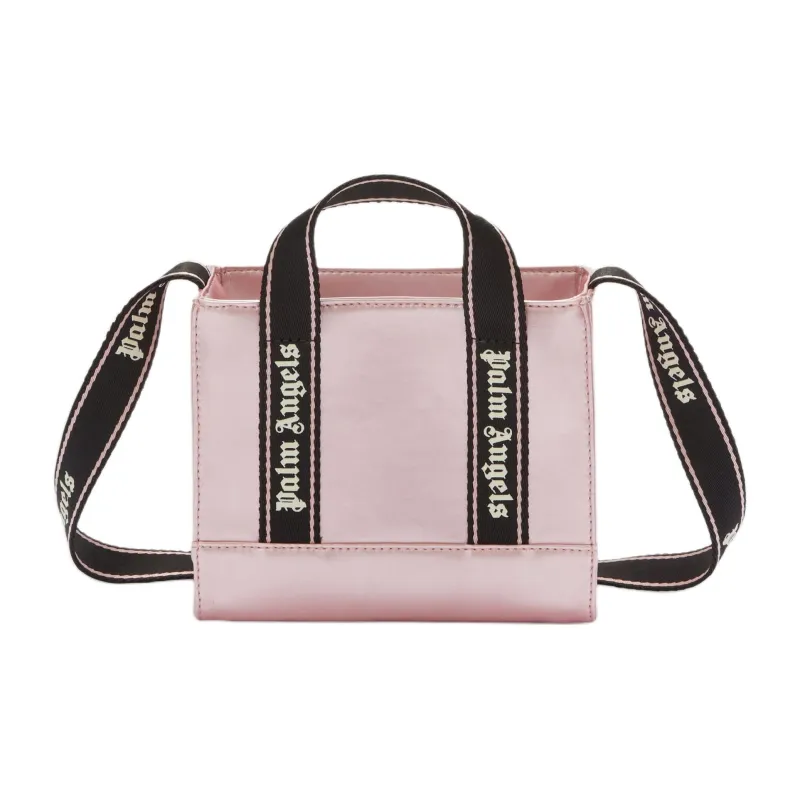 PALM ANGELS Metallic Effect Top Handle Bag-0