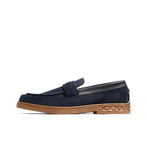 Jimmy Choo Josh Driver Suede Penny Loafers