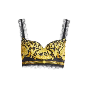 VERSACE Barocco Pattern Tank Top