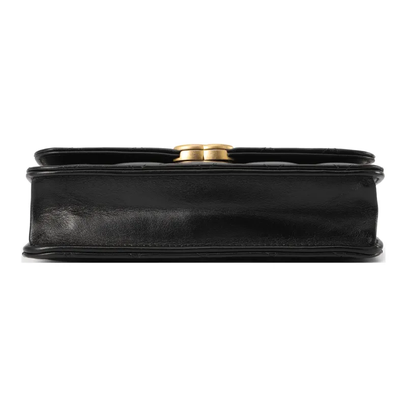 CHANEL WOC Calfskin Wallet On Chain, Coin Purse, Crossbody Bag, Shoulder Bag Women's Black-3
