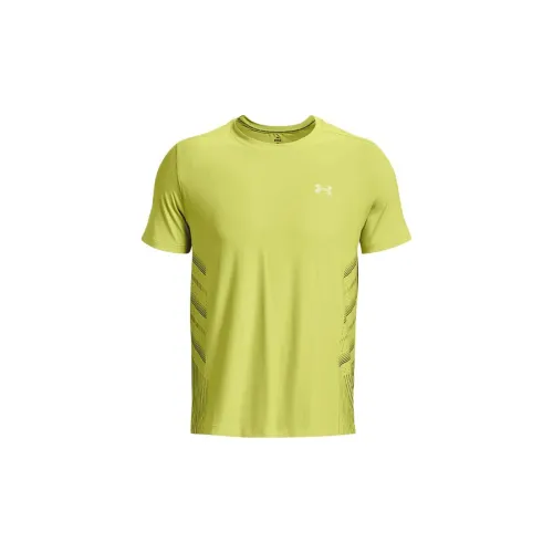 Under Armour T-Shirts Men Neon Yellow