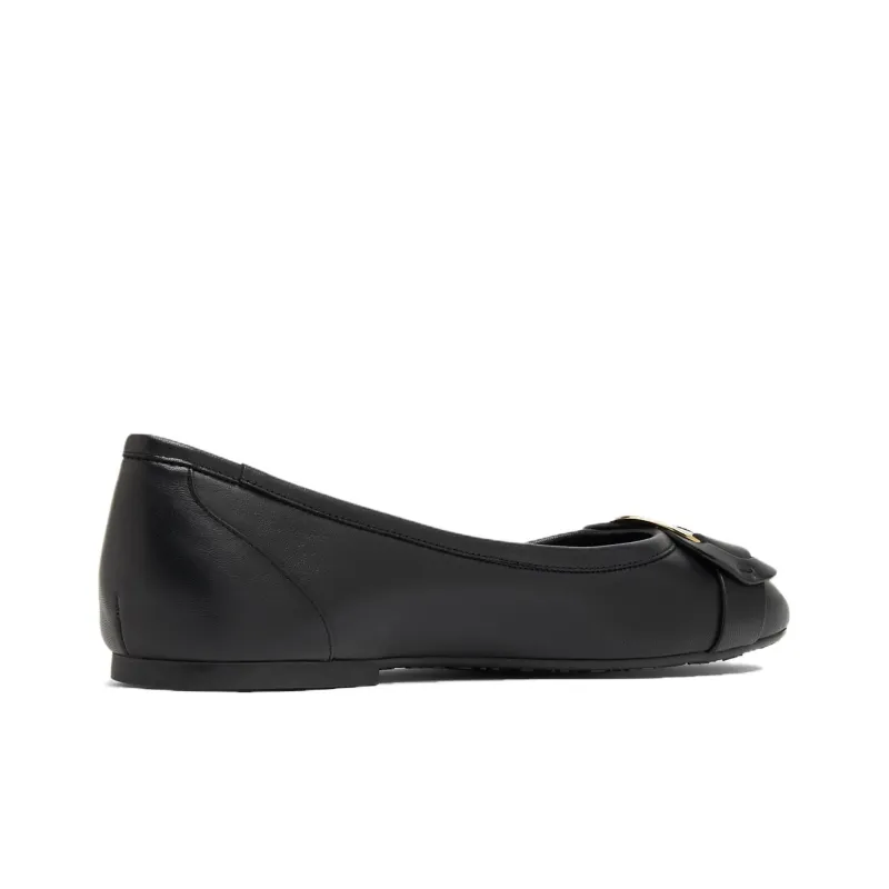 See By Chloé Leather Ballerina Shoes-5