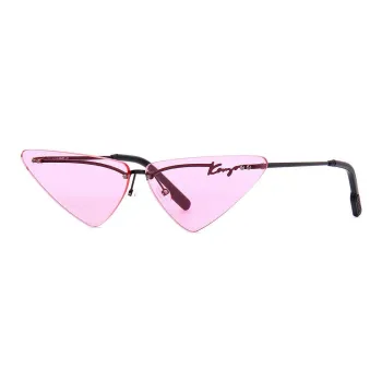 KENZO - Irregular Shape Sunglasses Women's Black