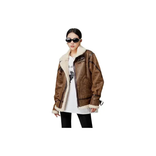 Weekly Jackets Women's Brown