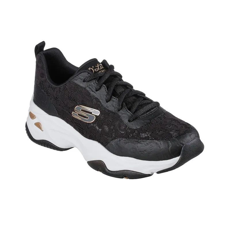 Skechers D'Lites 4.0 'Black' Women's-2