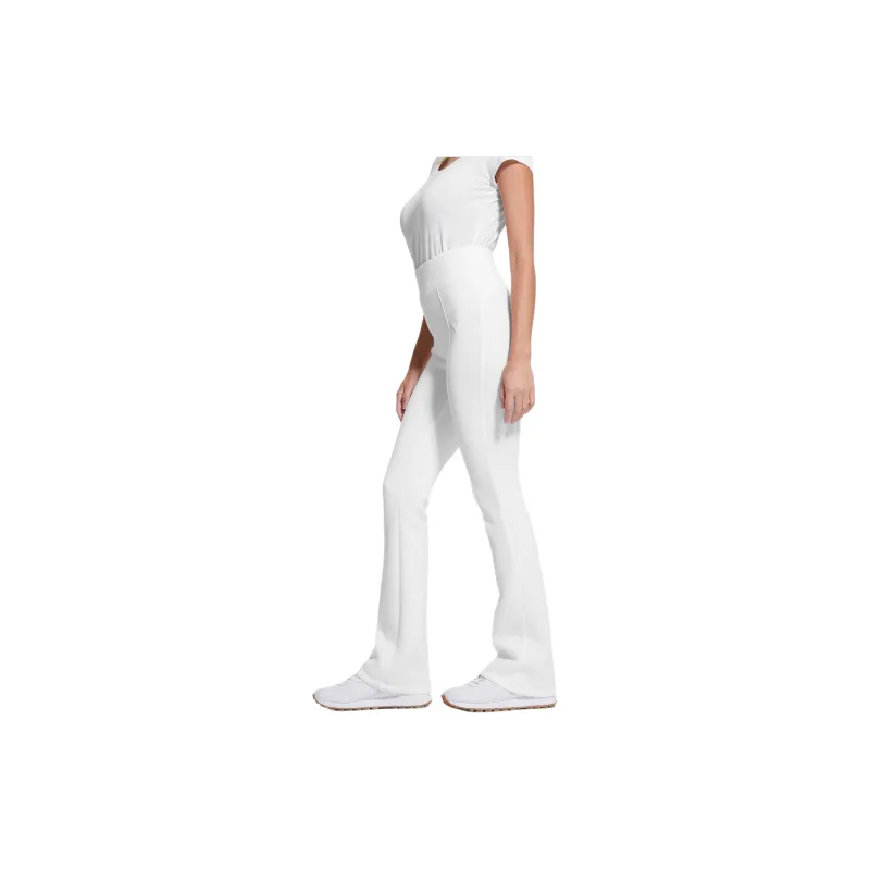 GUESS Eco Allie Bootcut Leggings Casual Pants Women's White-2