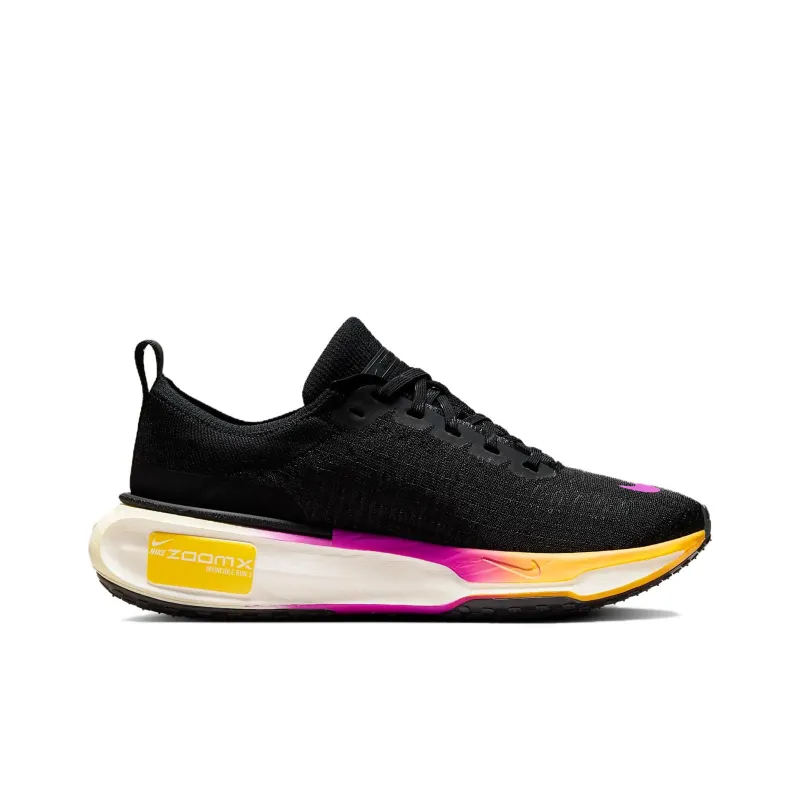 Nike ZoomX Invincible Run 3 Black Hyper Violet Laser Orange Women's-1