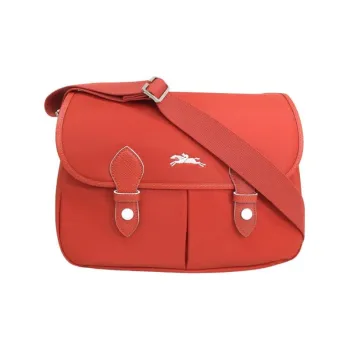 LONGCHAMP Nylon Messenger Bag Crossbody Bag Shoulder Bag Unisex Vermilion
