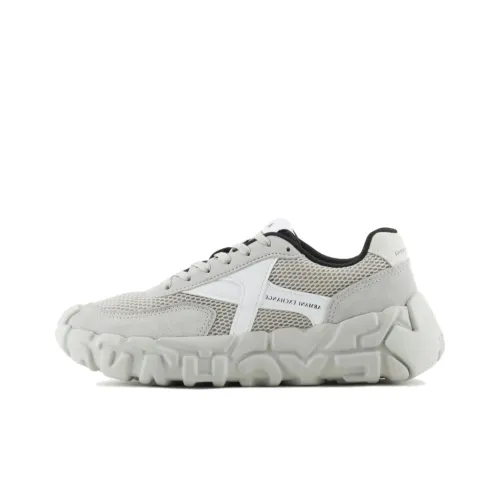 ARMANI EXCHANGEAE Low Top Casual Shoes Men's Gray