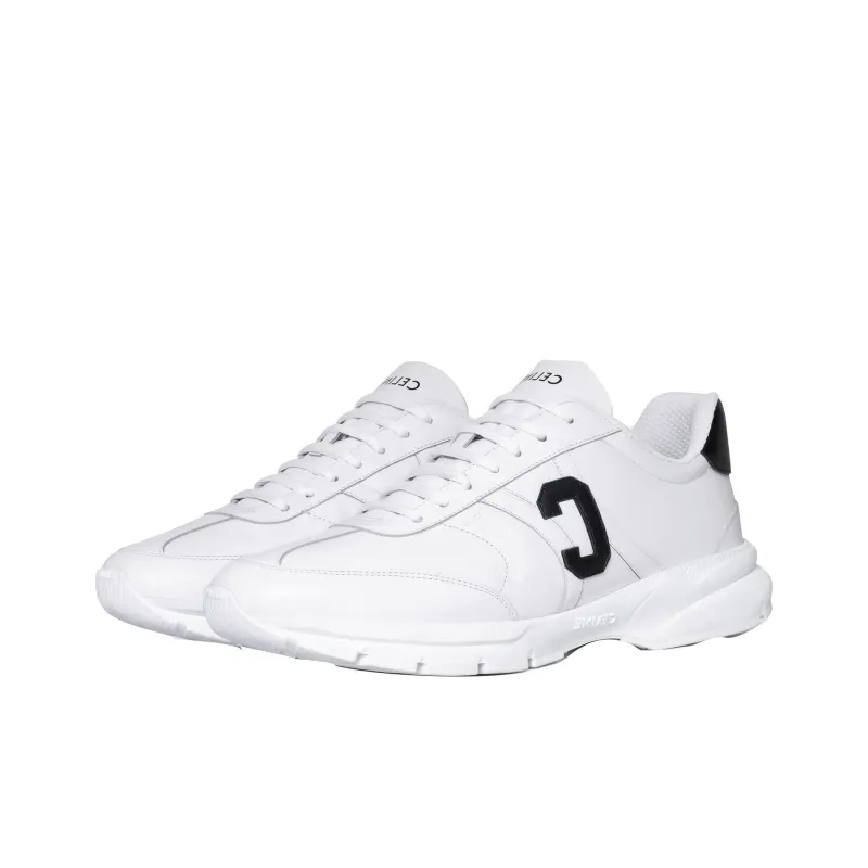 CELINE CR 02 Low Optic White Black-3