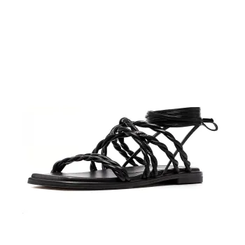 Stuart Weitzman/SW Strap Sandals Women's Black