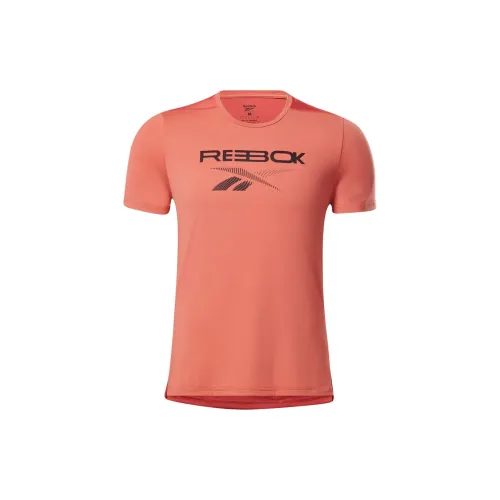 Reebok T-Shirts Men Rose Redstone