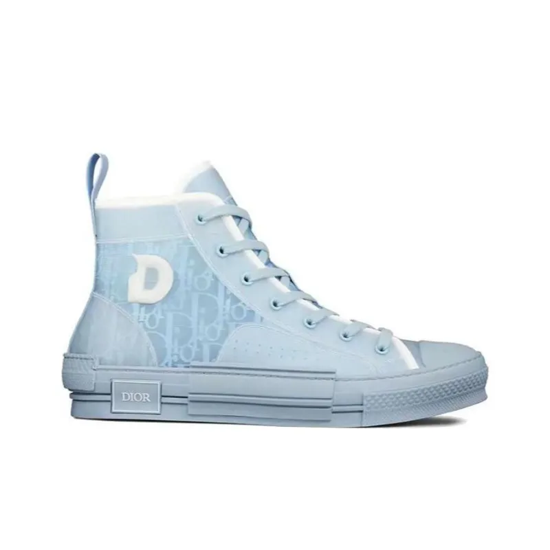 DIOR B23 High Top Daniel Arsham Light Blue-1
