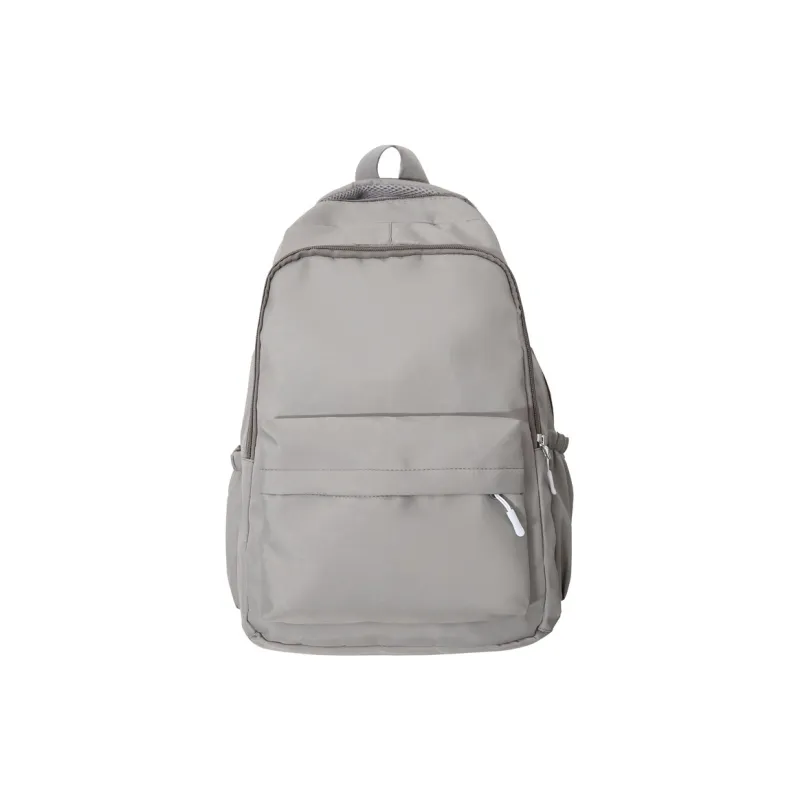 Deli Bear Nylon Backpack Regular Unisex Gray/White/Blue/Black/Neon Green/Green/Yellow-4