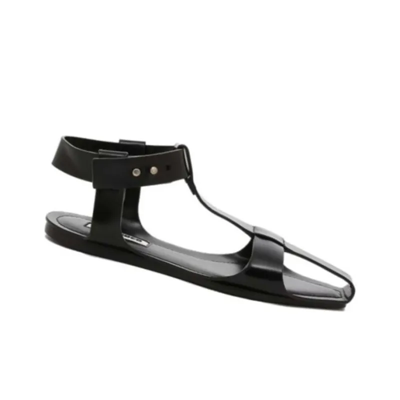 JIL SANDER One Strap Sandals Women's Black-1